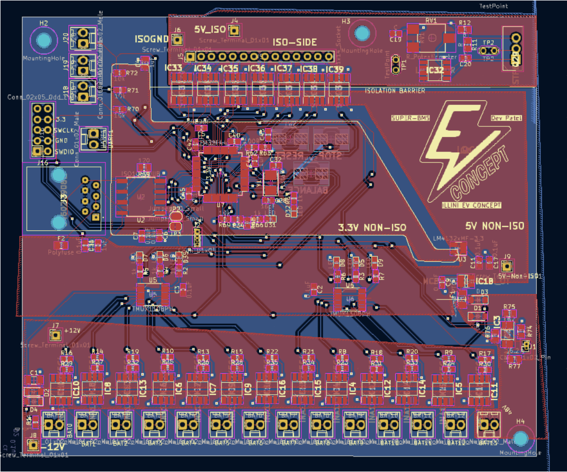 Built BMS Board